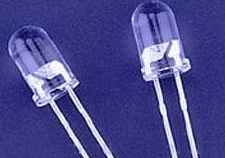 低电压3V七彩慢闪长脚发光二极管LED