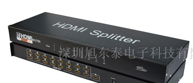 16口HDMI分配器，分频器，HDMI一分十六，