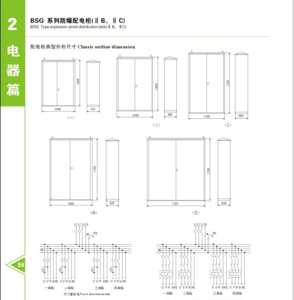 供应BSG系列防爆配电柜  配电柜