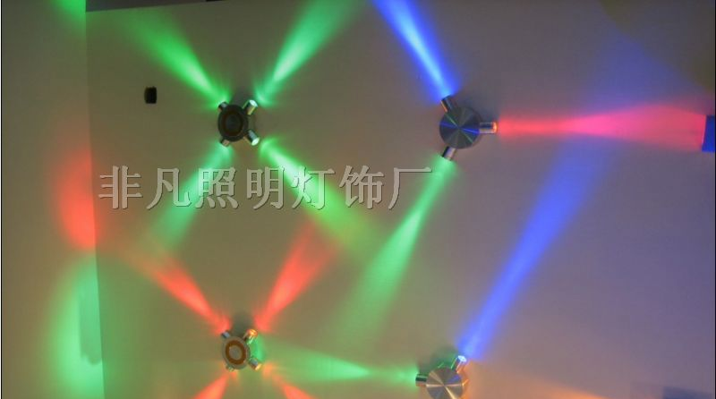 供应LED十字星光灯LED护栏管厂家