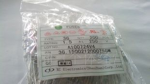 大量插件保险丝，3.6x10