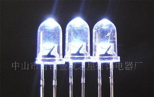 直销大量红蓝双闪LED灯珠