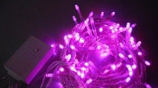 LED紫光灯串 防水、节能