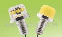 型1W 5W LED暖白多面体蜡烛灯(图)