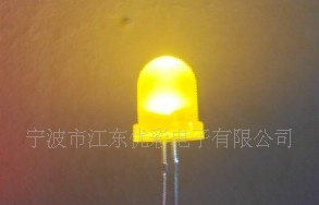10mm黄发黄高亮led指示灯发光二极管  装饰灯