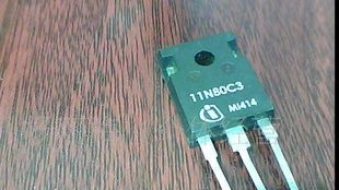 长期拆机场效管11N80C3,11N80