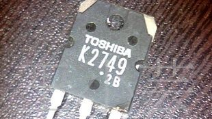 品牌 TOS日本东芝型号 2SK2749,K2749 种类结型(JFET)