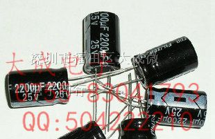 铝电解电容器 25V 3300UF 4700UF 5600UF 6800UF