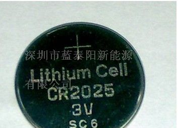 供应 一次性纽扣 锂锰电池 CR2025