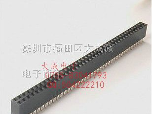 单排排母2.54mm间距 1*40 插座 矮体 5mm 排针针座