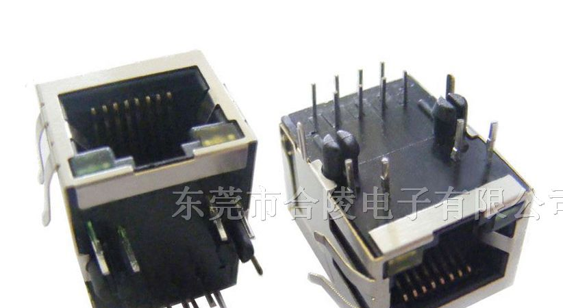 供应带变压器RJ45网络插座 RJ45网络接口带滤波器