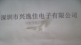 厂家直销长期F5平头白色LED发光二极管