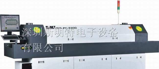经济型高品质电脑五温区节能环保无铅回流焊机