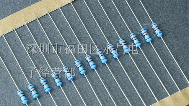 金属膜电阻 精膜电阻 精密电阻1/6W 1/4W 1/2W 1W 2W 3W 5W