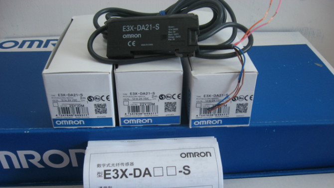 供应OMRON欧姆龙光纤传感器 E3X-DA21-N全新原装现货