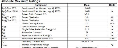 供应IRL3803S MOSFET N-CH 30V 140A TO-263