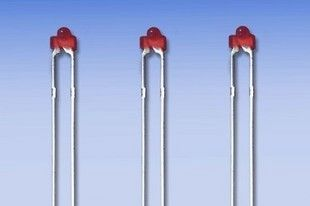 Φ1.8 LED 黄色 发光二极管 1.8MM 奶嘴形 黄发黄