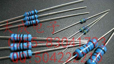 色环电阻 金属膜 1/2W 0.75R 0.82R 0.91R 1R 1R1 1R2