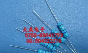色环电阻 金属膜 1W 2.7R 3R 3.3R 3.6R 3.9R 4.3R 4.7R