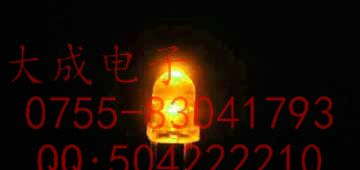 Φ3 F3 LED紫色 高亮 发光二极管 3MM  白发紫
