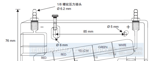 CP25倾斜式液柱差压计