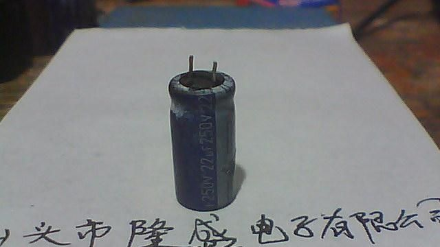 供应拆机电解电容250V22uf  进口