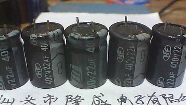供应拆机电解电容400V22UF   黑金刚