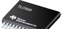 供应具有LED开路检测的 16 通道恒流 LED 驱动器IC TLC5928DBQ