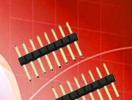 供应立贴排针PCB插座头，大量批发热卖立贴排针连接器1432系列