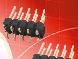 供应插件DIP排针连接器，高品质高质量插件DIP排针PCB插座