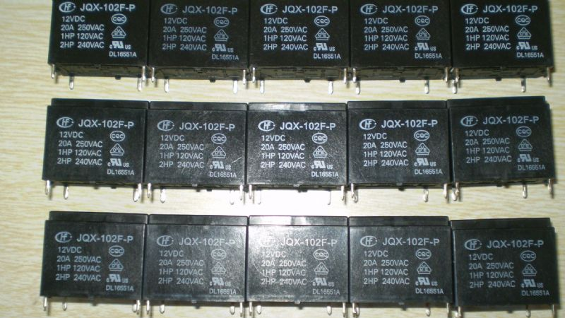 供应宏发继电器HF102F-P DC12V