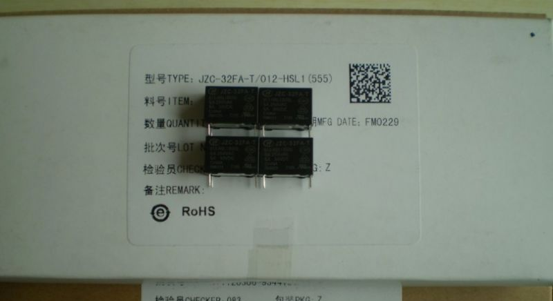供应宏发继电器JZC-32FA-T/012-HSL1
