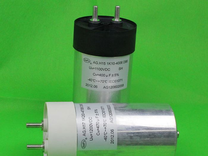 供应DC-Link铝壳干式直流滤波电容器