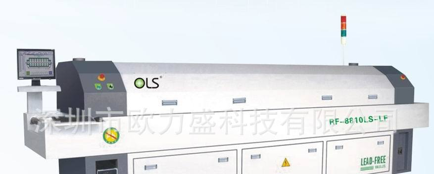 供应八温区回流焊经济型回流焊RF-8800PC上八下八无铅回流焊经热销中