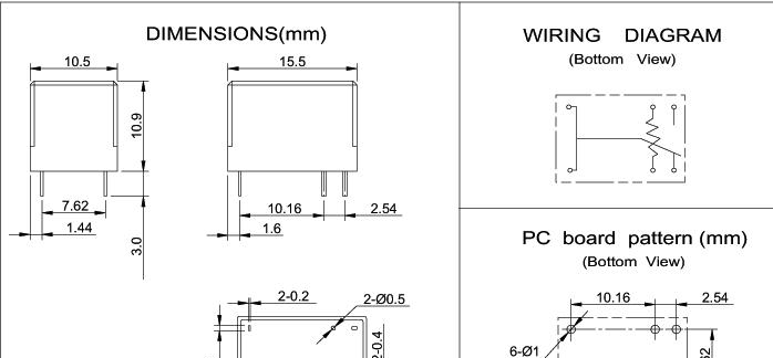 供应信号继电器BS-102B-12VDC