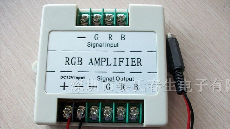 LED放大器,5050RGB七彩灯条/放大器,LED全彩信号放大器