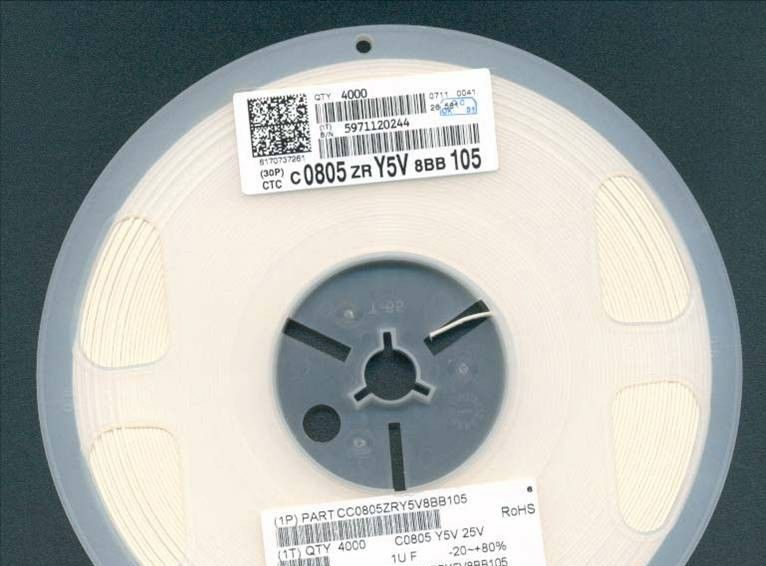 代理国巨贴片电容1206 471K 470PF X7R 10% 1000V 2000V