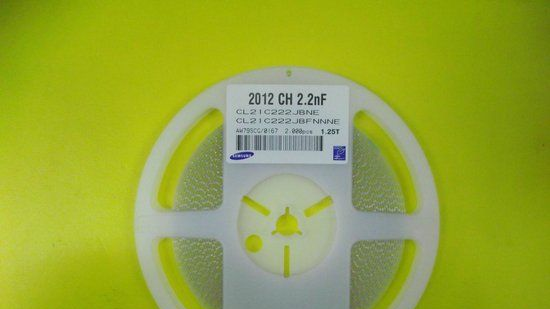 代理三星贴片电容1206 332K 3.3NF X7R 10% 1000V