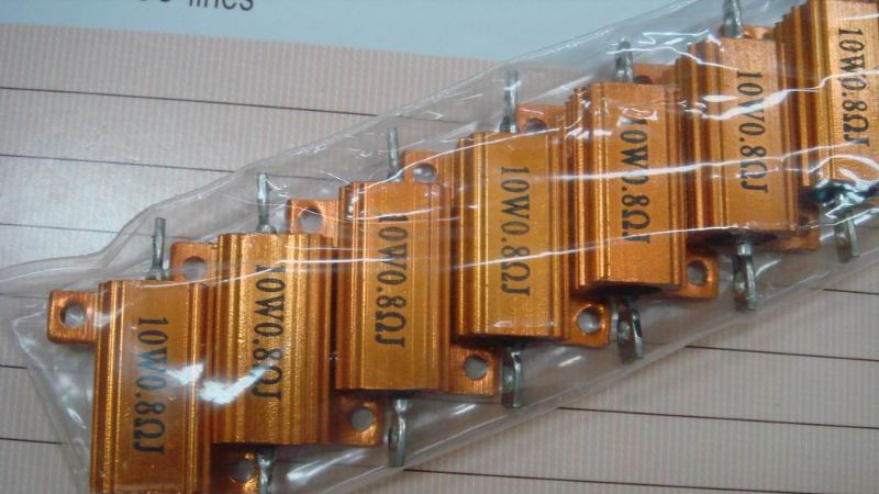 现货供应 黄金铝壳电阻RX24-10W系列 阻值齐全 具体请电话咨询
