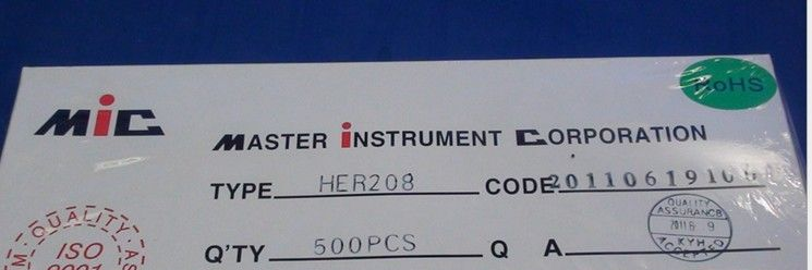 代理MIC原装二极管HER108