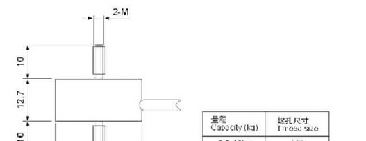 供应圆形拉压力传感器EVT-14C