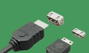 大量供应线端mini HDMI连接器，公座子，带PCB板HDMI，-山谷道电子