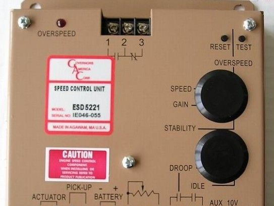 美国GAC ESD5330电子调速器