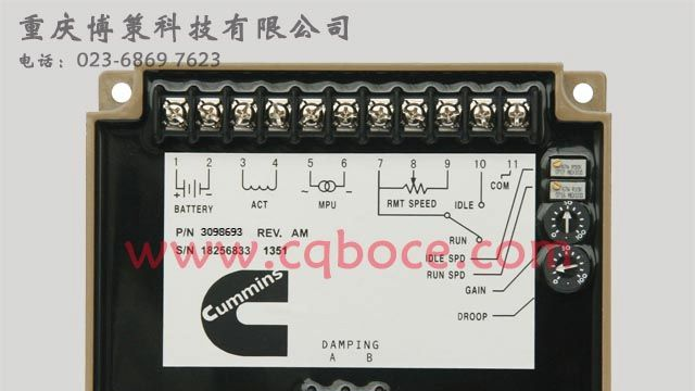 供应3098693康明斯调速板4913988电压调节器，3044195
