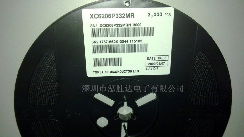 供应LDO稳压管XC6206P332MR