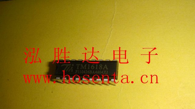 供应LED面板显示驱动IC TM1618A