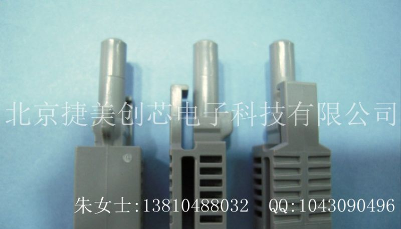 供应塑料光纤连接器带有压接环的灰白单工锁定连接器HFBR-4503Z 原装 假一罚十