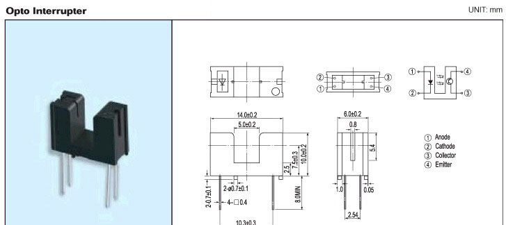 供应ITR-9606 光电断续器