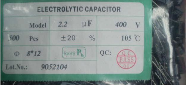 供应电容器 直插铝电解电容35V100 6*12