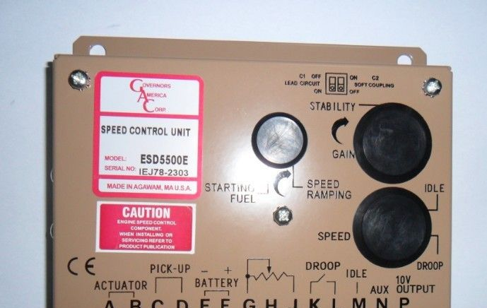 GAC ESD5520E电子调速器